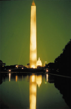 Washington Monument at Night